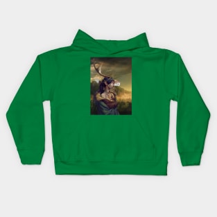 Shaman of the Wilds Kids Hoodie